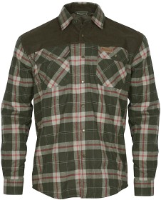 Kuva Pinewood Douglas Shirt tuulenpitävä flanellipaita, tummanvihreä
