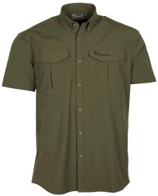 Kuva Pinewood Everyday Travel Short Sleeve Shirt paita, maastonvihreä