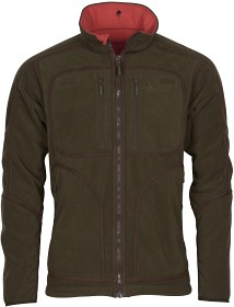 Kuva Pinewood Furudal Reversible Fleece Jacket takki, punainen/vihreä