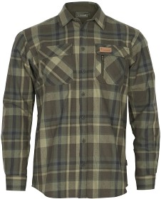 Kuva Pinewood Lappland Rough Flannel Shirt flanellipaita, vihreä/ruskea