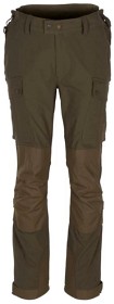 Kuva Pinewood Lappland Rough Trousers D joustavat ulkoiluhousut, tummanvihreä/ruskea
