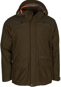 Kuva Pinewood Småland Forest Padded Jacket topattu takki, tummanvihreä