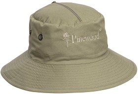 Bild på Pinewood Mosquito -hattu vetoketjulla, vaalea khaki