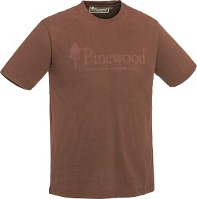 Kuva Pinewood Outdoor Life -t-paita, tumma kupari