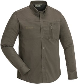 Kuva Pinewood Tiveden InsectSafe Shirt D.Olive/Suede Brown