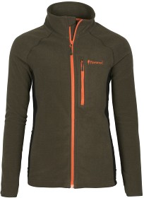 Kuva Pinewood Air Vent Fleece Jacket naisten fleecetakki, vihreä/oranssi