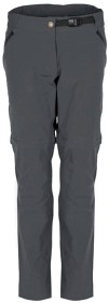 Kuva Pinewood Everyday Travel Zipoff Trousers naisten katkolahjehousut, harmaa