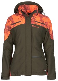 Kuva Pinewood Hunter Pro Xtr 2.0 Camou Jacket naisten metsästystakki, vihreä/oranssi