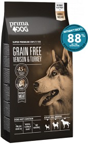 Bild på PrimaDog Grain Free Venison & Turkey 10 kg