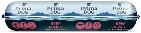Kuva PrimaDog Beef & Rice -koiranmakkara 800 g
