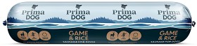 Kuva PrimaDog Game & Rice -koiranmakkara 800 g