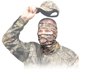 Kuva Primos Full Hood Mask camokuvioitu päähine, Mossy Oak