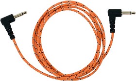 Kuva ProEquip oranssi kangaskaapeli Peltoreille, 3,5mm - 1,25m