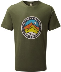 Kuva Rab Stance 3 Peaks t-paita, armeijanvihreä