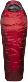Kuva Rab Solar Eco 3 naisten makuupussi, -8°C Ascent Red
