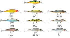 Kuva Rapala Shadow Rap Shad Deep 9cm uistin