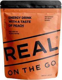 Kuva REAL On The Go Taste Of Peach energiajuoma