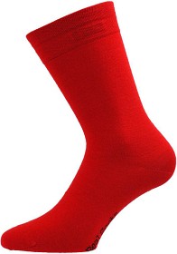 Kuva Real Socks merinovillasukat, punainen