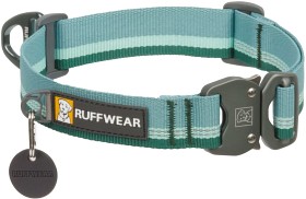 Kuva RuffWear Top Rope Collar koiran kaulapanta, River Rock Green