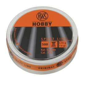 Kuva RWS Hobby 4,5 mm -ilmakivääriluoti, 500 kpl
