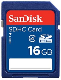 Kuva SanDisk 16 GB SD -muistikortti