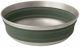 Kuva Sea To Summit Detour Stainless Steel Collapsible Bowl kokoontaitettava kulho, vihreä, M