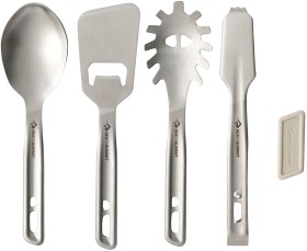 Kuva Sea To Summit Detour Stainless Steel Utensil Set keittiövälinesetti, neliosainen