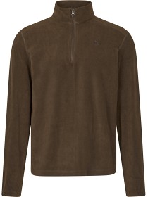 Kuva Seeland M's Benjamin Half Zip Fleece Sweater Dark Brown