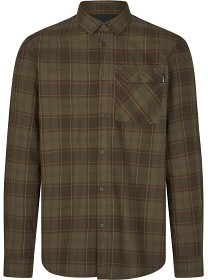 Kuva Seeland M's Glen Flannel Shirt  Pine Green/Dark Navy Check