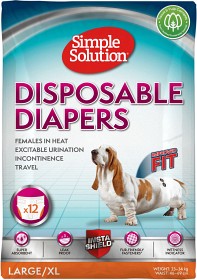 Kuva Simple Solution Disposable Diapers nartun suojat, L-XL, 12kpl