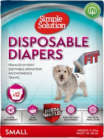 Kuva Simple Solution Disposable Diapers nartun suojat, S, 12 kpl