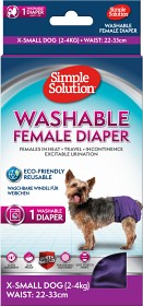 Kuva Simple Solution Washable Female Diaper nartun suoja, Extra Small