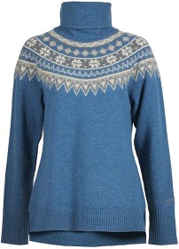 Kuva Skhoop Scandinavian Roll Neck villapaita, Blue Denim