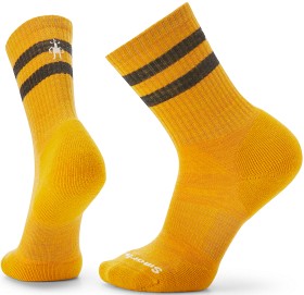 Kuva Smartwool Athletic Targeted Cushion Stripe Crew sukat, tummankeltainen