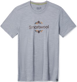 Kuva Smartwool MS150 Smartwool Logo Tee t-paita, vaaleanharmaa