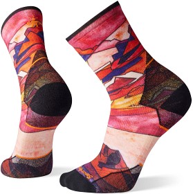 Kuva Smartwool AE Run Prt Crew juoksusukat, Tandoori Orange