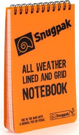 Kuva Snugpak Water Resist Notebook Orange