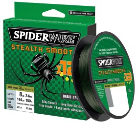 Kuva SpiderWire Stealth Smooth 12 -kuitusiima, 150 m, Moss Green