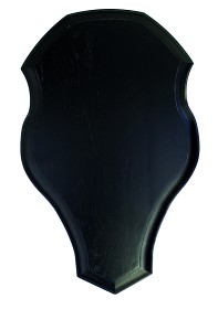 Bild på Grey Oak -hirvitrofeen taustalevy, 49,5 x 30 cm, tumma tammi