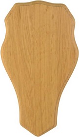 Bild på Grey Oak -peuratrofeen taustalevy, 33 x 19 cm, vaalea tammi