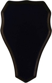Bild på Stabilotherm -kauristrofeen taustalevy, 23 x 14 cm, tumma tammi