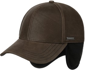 Kuva Stetson Baseball Cap Chevrette Cowhide EF lippalakki, Brown/Black