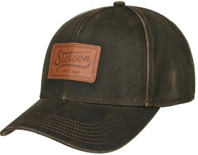 Kuva Stetson Baseball Cap CO/PES Leather Patch Brown