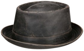 Kuva Stetson Pork Pie CO/PES hattu, ruskea