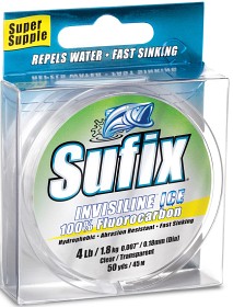 Kuva Sufix Invisiline Ice Fluorocarbon 50m 0,25mm/4,0kg Clear