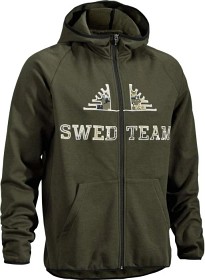 Kuva Swedteam Veil Full-Zip Hood M Sweater Loden Green