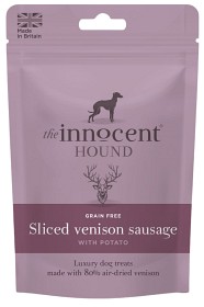 Kuva The Innocent Hound Sliced Venison Sausage makupala, 70g