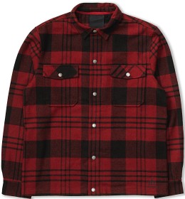 Kuva Tretorn Sarek Trail Shirt pitkähihainen paita, punainen/musta