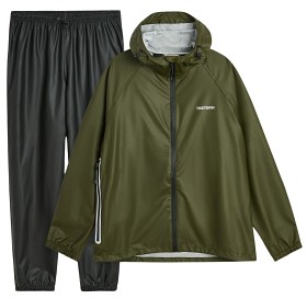 Kuva Tretorn Packable Rainbreaker Set Unisex sadeasu, Forest Green