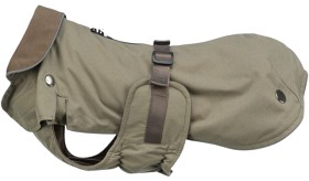 Kuva Trixie Hermy 2 in 1 Dachshund koiran takki, 28 cm, Olive Green